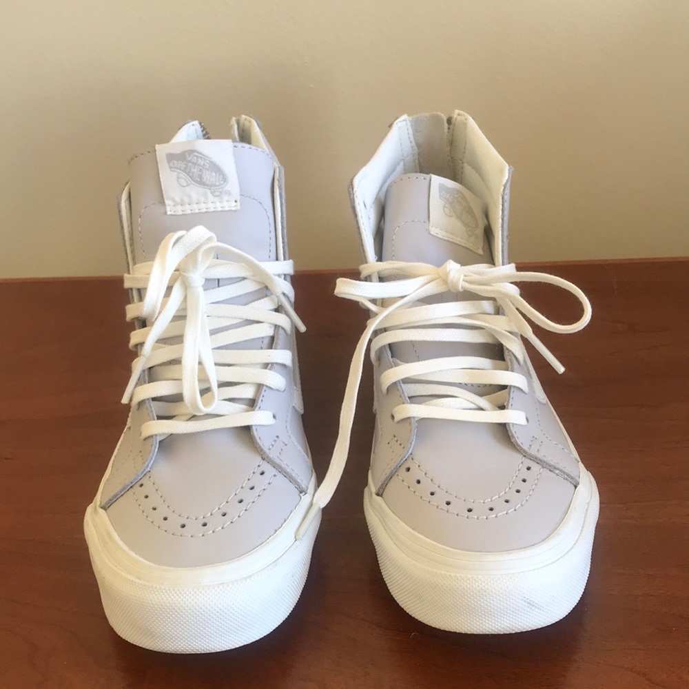 Light Grey Vans High Top